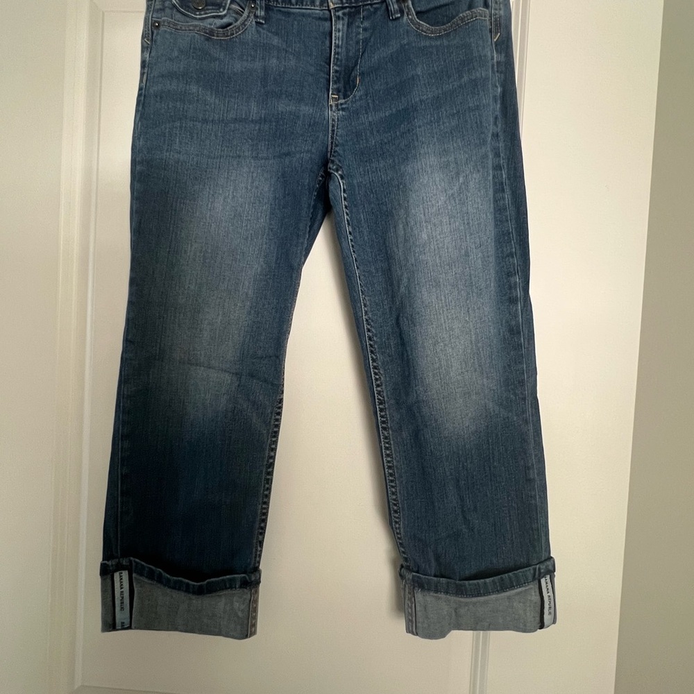 Banana Republic Classic Women's Blue Cropped Jeans